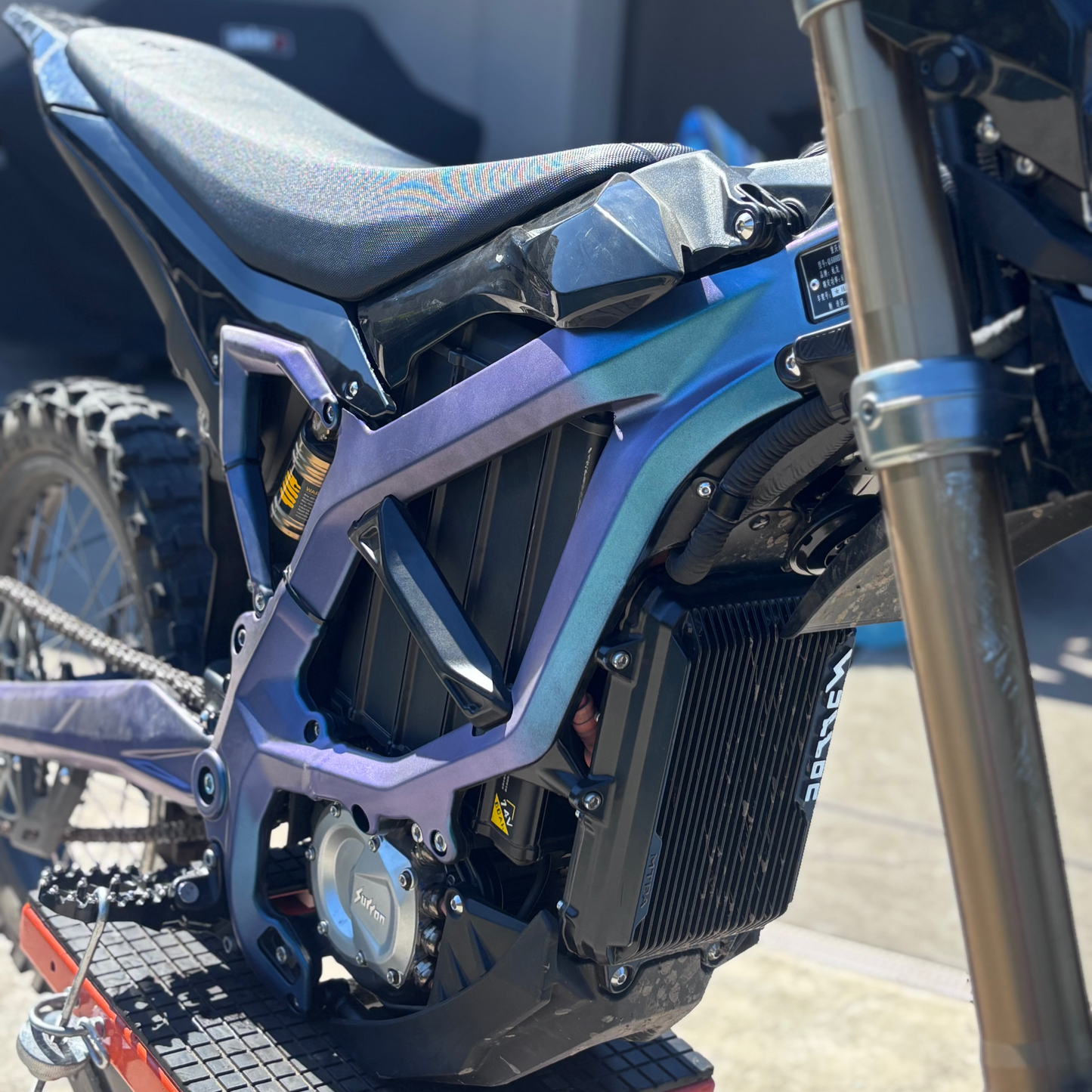 Surron "Coated" Frame Guards (Ultra Bee)