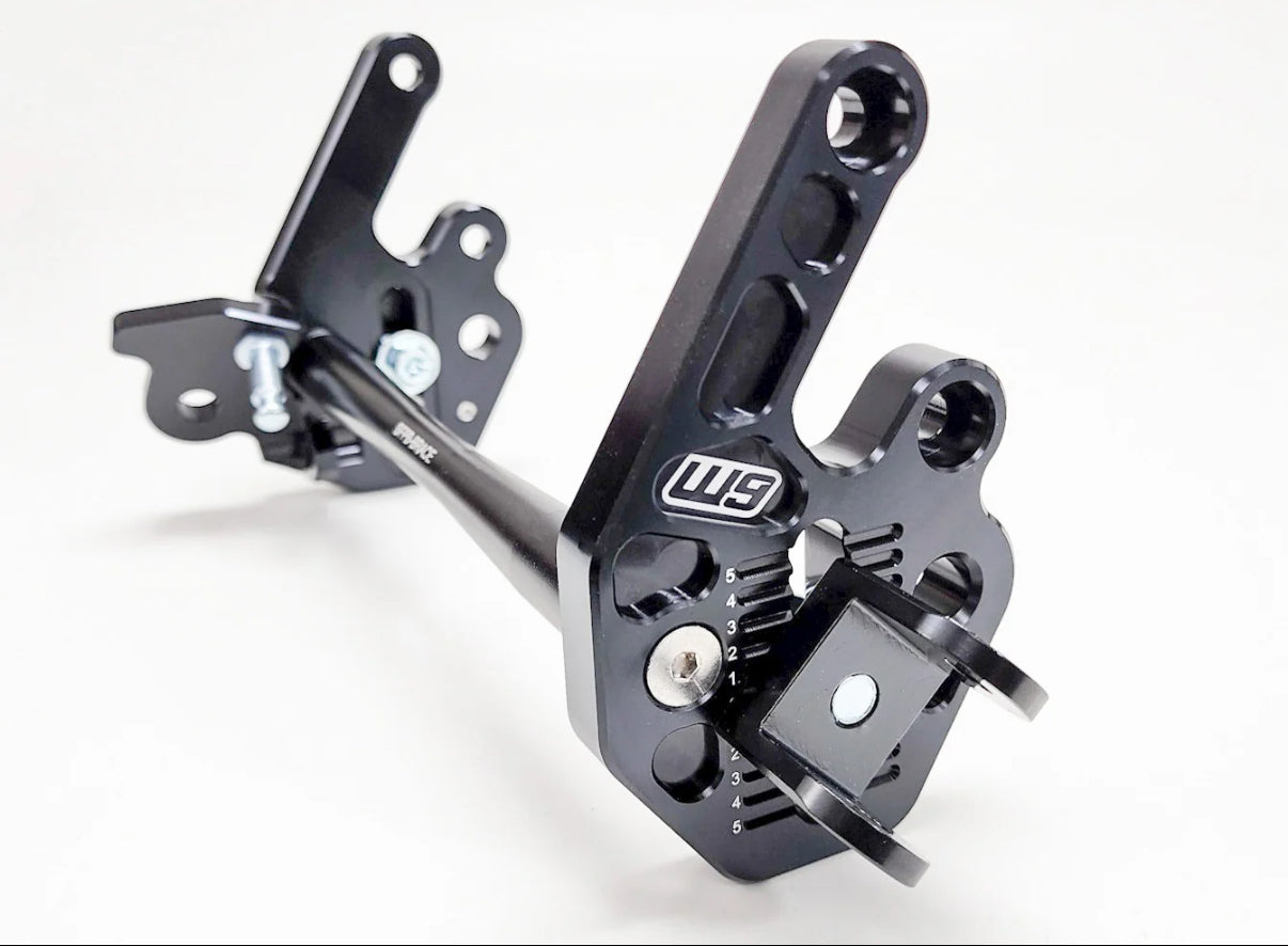 Surron eride foot peg mount